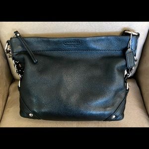 Authentic black coach purse